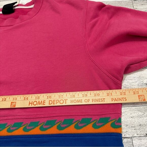 NIKE SPORTSWEAR NSW SOFT FRENCH TERRY FLEECE CREWNECK VIBRANT PULLOVER SWEATER M - Picture 7 of 13